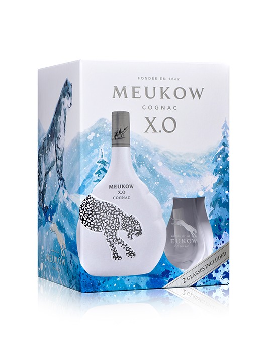 COFFRET MEUKOW XO ICE PANTHER + 2 VERRES